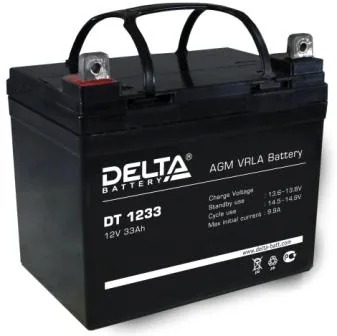 Аккумулятор DELTA Battery DT 1233