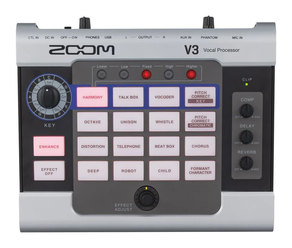 Вокальный процессор ZOOM V3