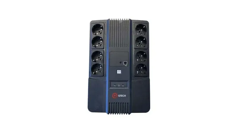 Линейно-интерактивный ИБП QTECH QPS-LIS-D-1000-TR-8SH