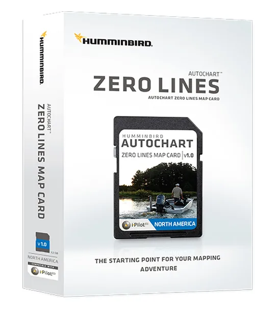 Карта SD Humminbird AutoChart ZeroLine ASIA