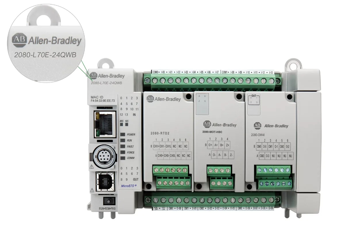 Контроллер Allen Bradley Bulletin 2080 Micro870
