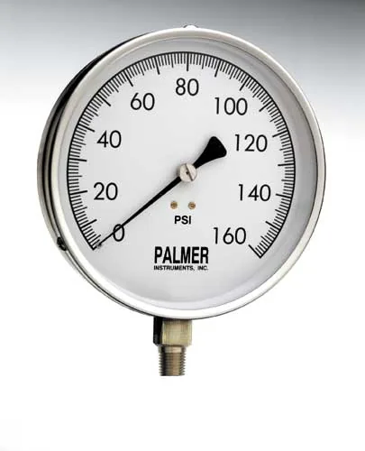 Манометр PALMER Stainless Steel Case Contractor 45SB