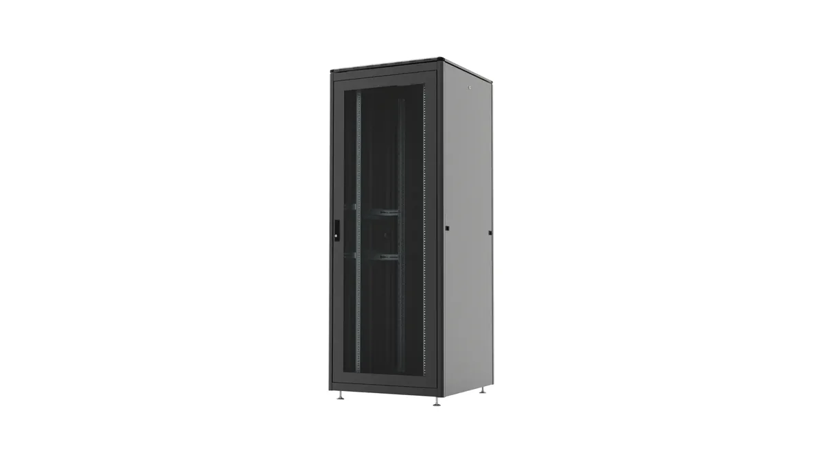 Шкаф телекоммуникационный напольный QTECH RECQO-6406-1P-1P