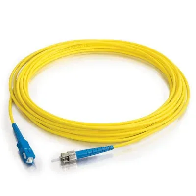 Шнур оптический соединительный QTECH ШО-SC/UPC-ST/UPC-A3-1M