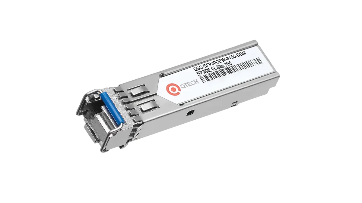 Оптический модуль SFP WDM BIDI QTECH QSC-SFP40GEW-3155-DDM