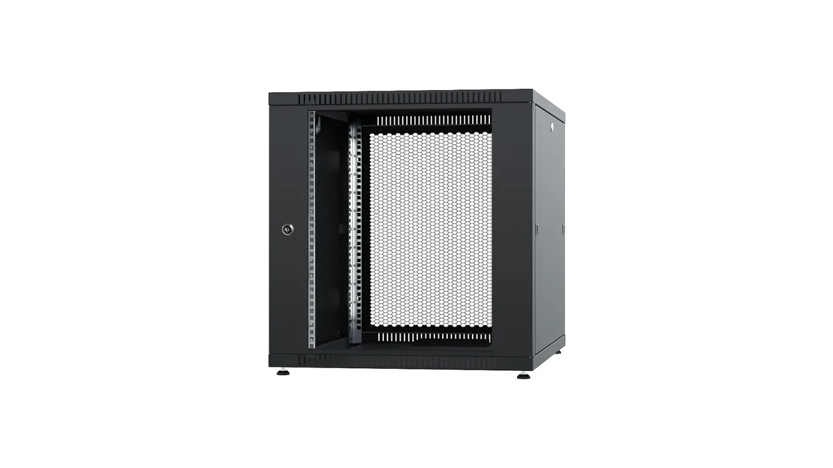 Шкаф разборный напольный QTECH RECQL-6126-G-P-BK