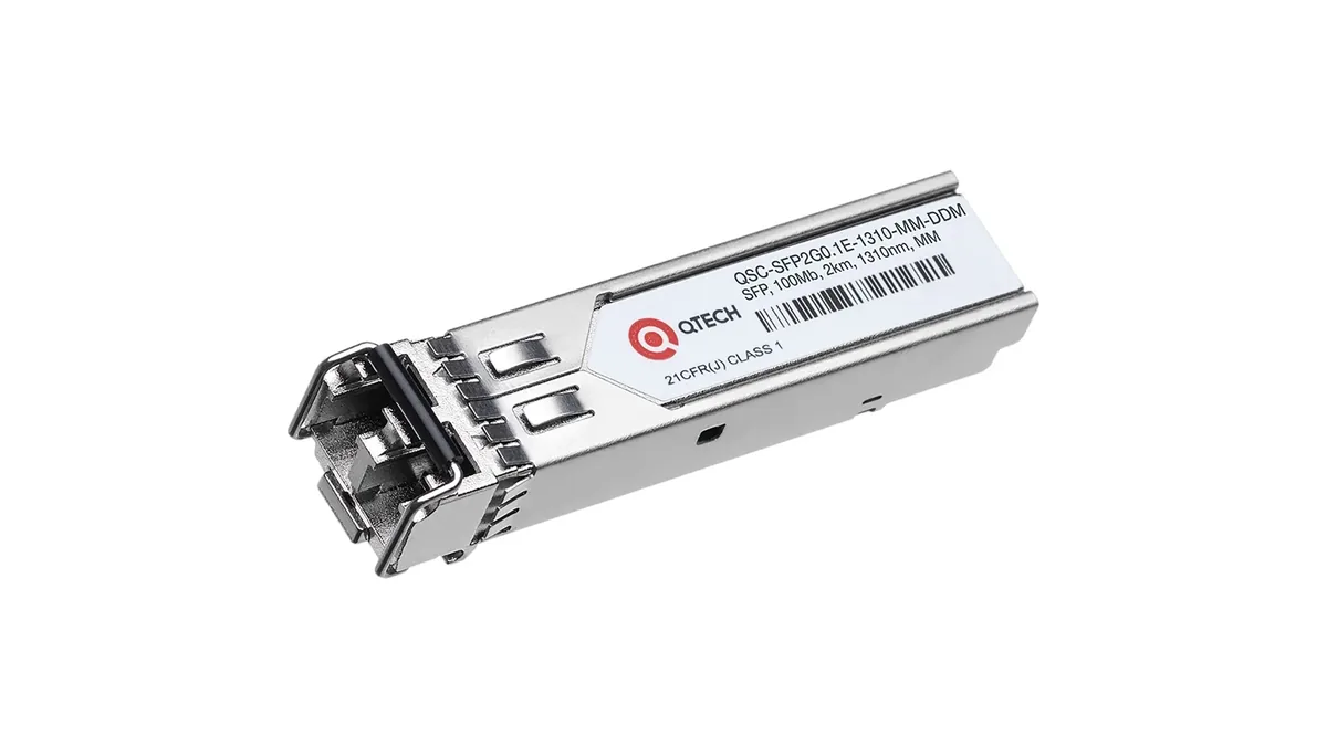 Оптический модуль SFP QTECH QSC-SFP2G0.1E-1310-MM-DDM