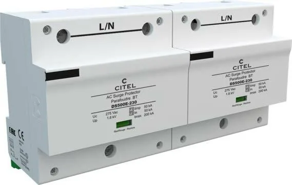 Устройство защиты от импульсных перенапряжений Citel DS502E-230 (64030), высокоэнергетическое