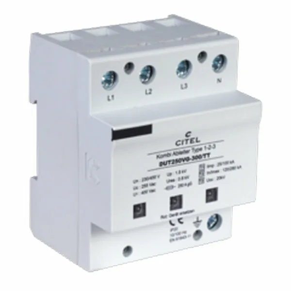 Устройство защиты от импульсных перенапряжений Citel DUT250VG-300/TT (3582), высокоэнергетическое, тип 1+2+3