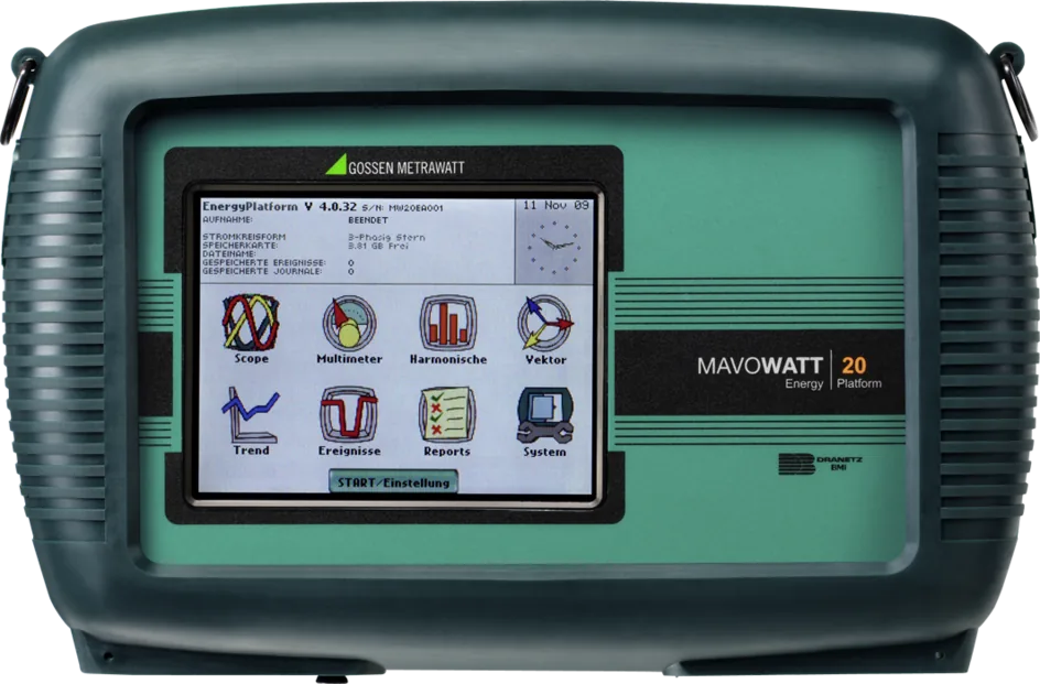 Регистратор качества электроэнергии MAVOWATT 20