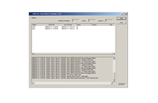 Программное обеспечение Lufft 8160.COLLECT