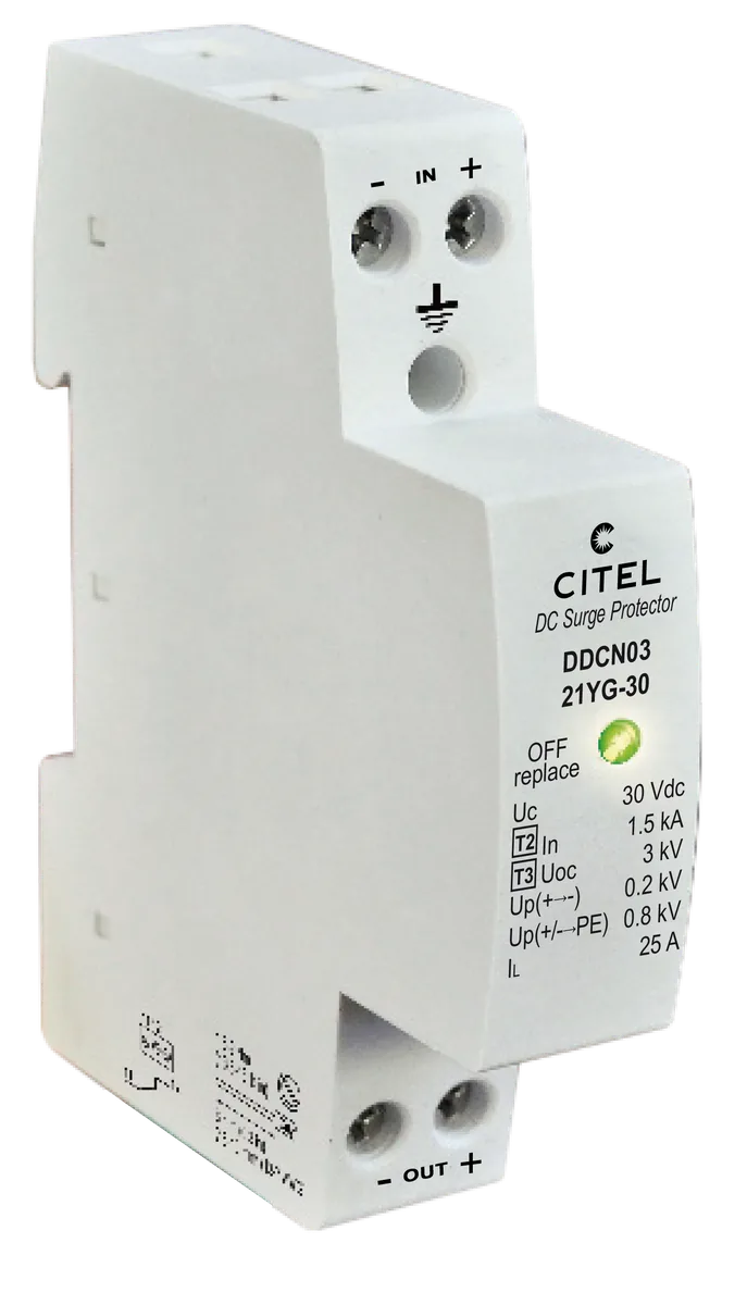 Устройство защиты от импульсных перенапряжений Citel DDCN03-21YG-30 (70124041)
