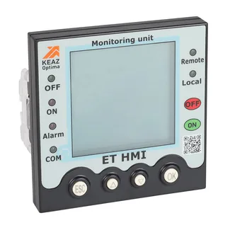 Дисплей на дверь щита КЭАЗ ET HMI T125-T160-T250-T400-T630 ETA-COM, ETE