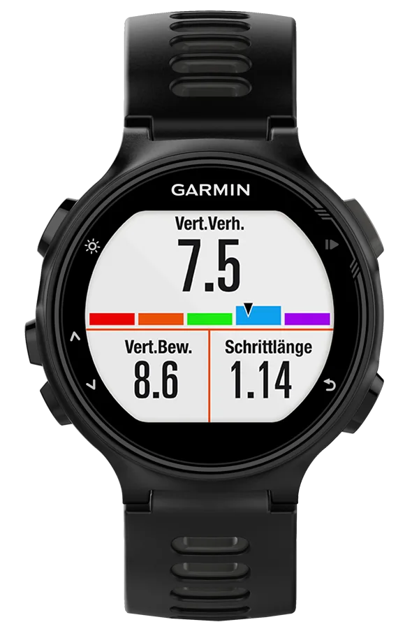 Смарт-часы Garmin Forerunner 735XT HRM Tri-Swim чёрно-серые