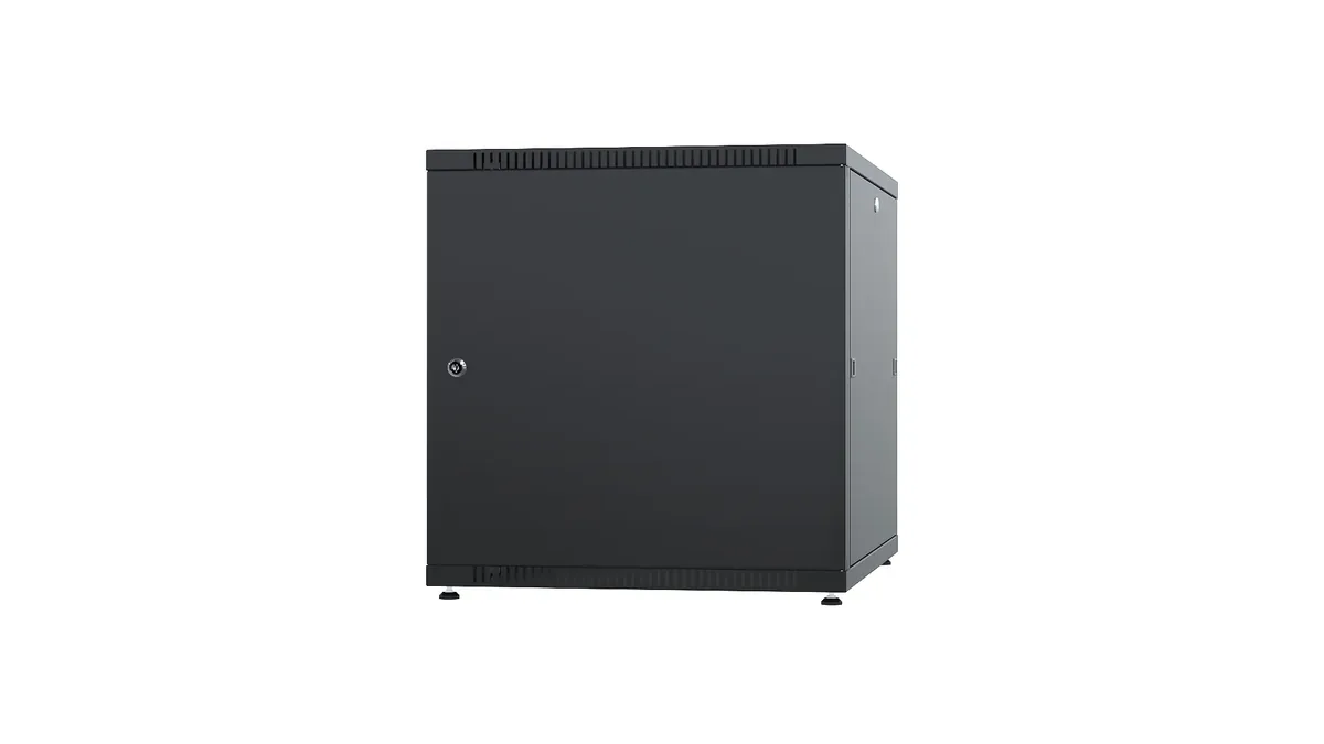 Шкаф разборный напольный QTECH RECQL-61510-M-M-BK