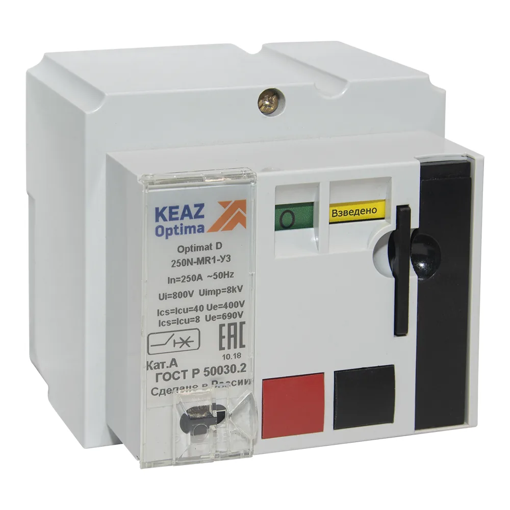 Привод двигательный КЭАЗ OptiMat D100, D160, D250-230AC-ОМ4-РЕГ