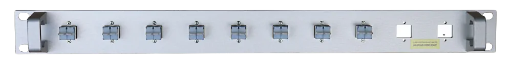 Компоненты LSFrame LUMILOOP GmbH Передняя панель 19″, 10 соединителей E2000