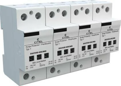 Устройство защиты от импульсных перенапряжений Citel DS253E-690/WD (30143625), высокоэнергетическое