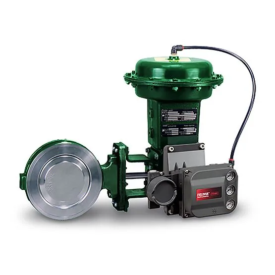 Высокоэффективный дроссельный клапан Emerson Fisher 8560