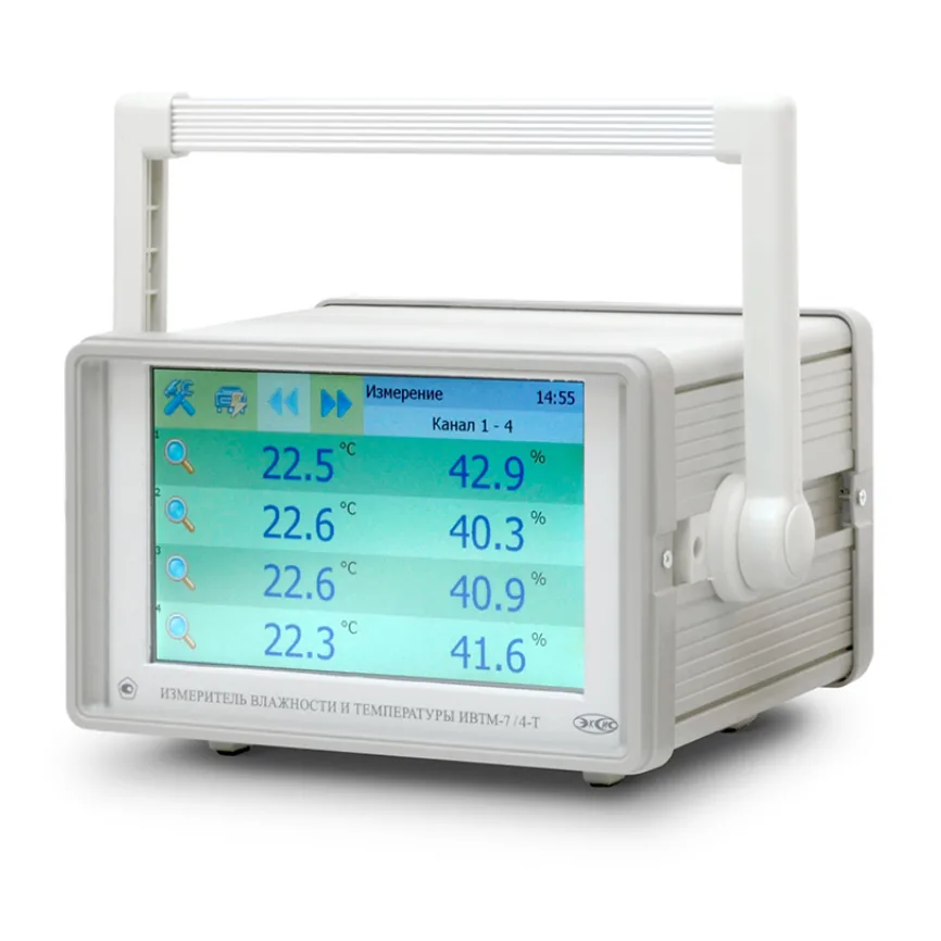 Термогигрометр ЭКСИС ИВТМ-7/4-Т-8Р-8А Ethernet 7"