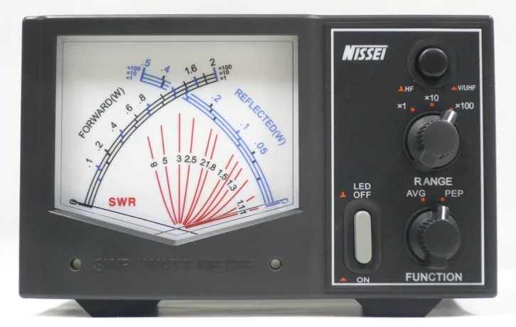 Измеритель КСВ/Ватт Nissei TX-101А