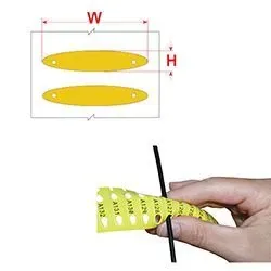 Бирка Rapido BRADY THT-01-7599-YL