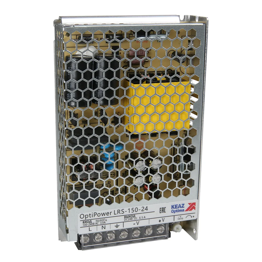 Блок питания панельный КЭАЗ OptiPower LRS 150-24 6.5A