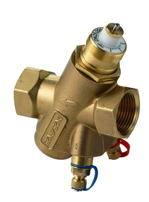Комбиклапан для манометра с двумя выходами Siemens VPI45.15F0.5Q