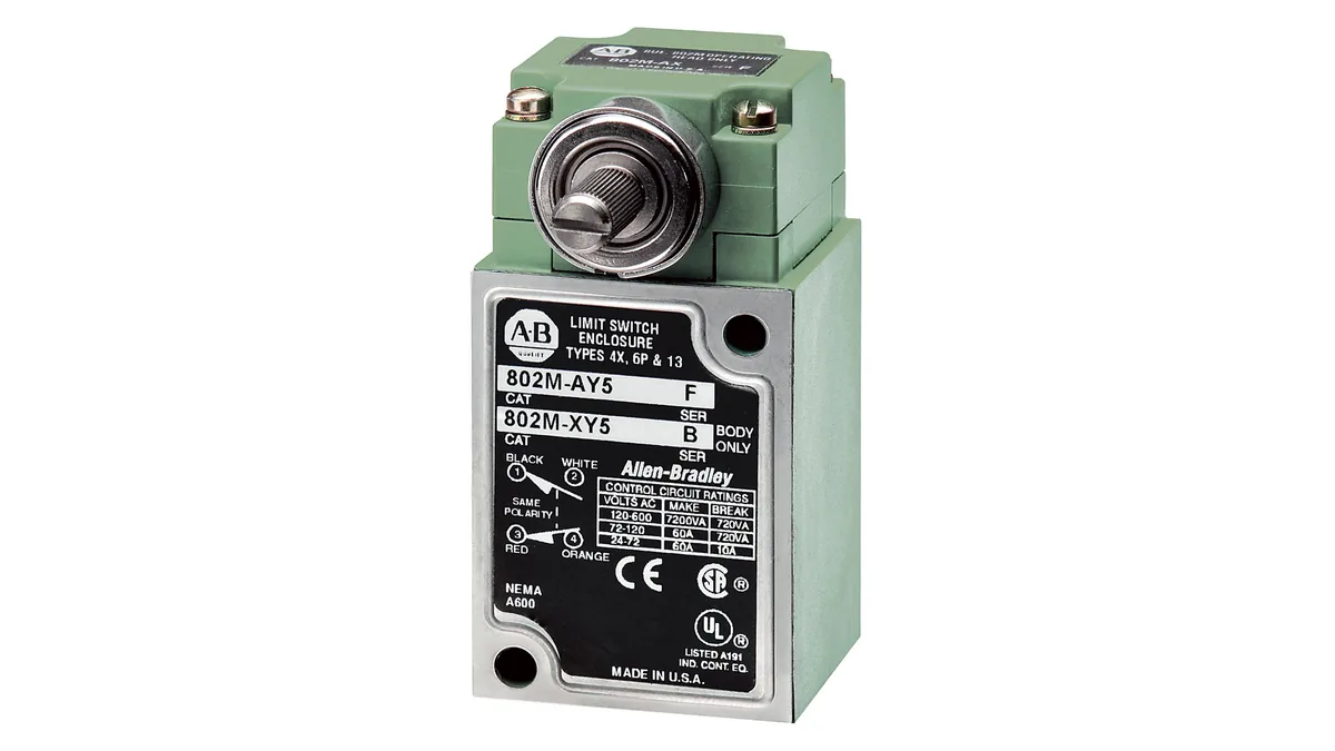 Выключатель Allen Bradley Bulletin 802M