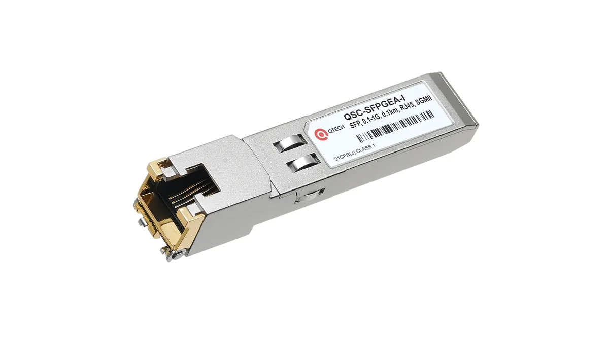 Медный модуль Copper SFP QTECH QSC-SFPGEA-I