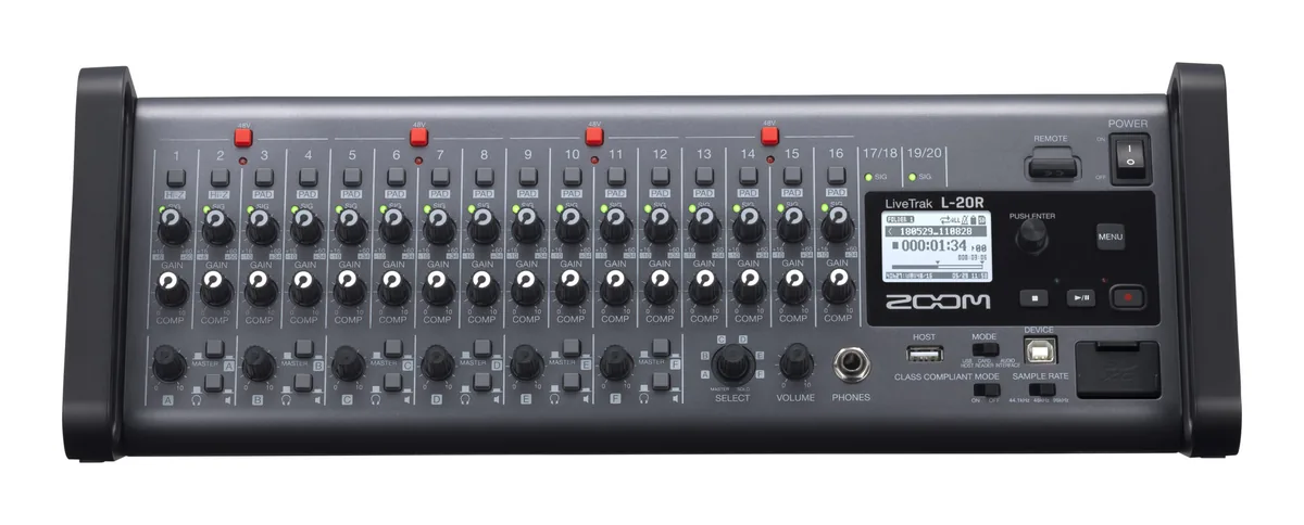 Микшерная консоль ZOOM L-20R