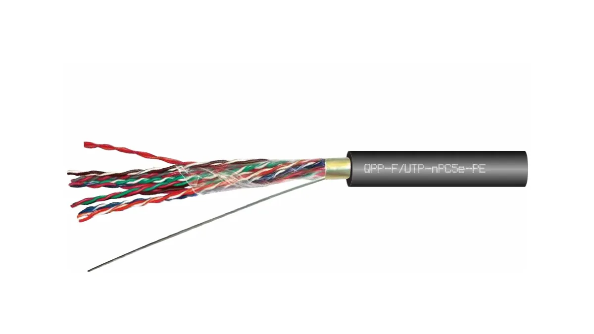 Кабель витая пара QTECH QPP-F/UTP-10PC5e-PE-305