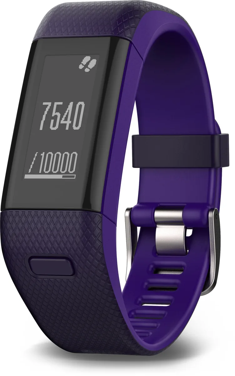 Фитнес-браслет Garmin VivoSMART HR Purple regular