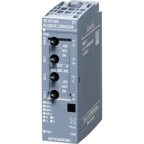Модуль выходных реле Siemens SIMATIC ET 200SP, 6ES7132-6MD00-0BB1
