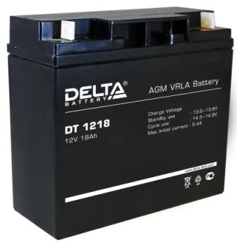 Аккумулятор DELTA Battery DT 1218