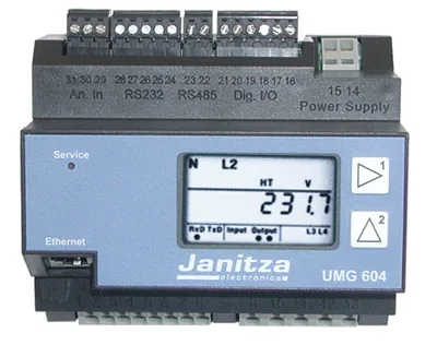 Анализатор мощности Janitza Electronics UMG 604 E