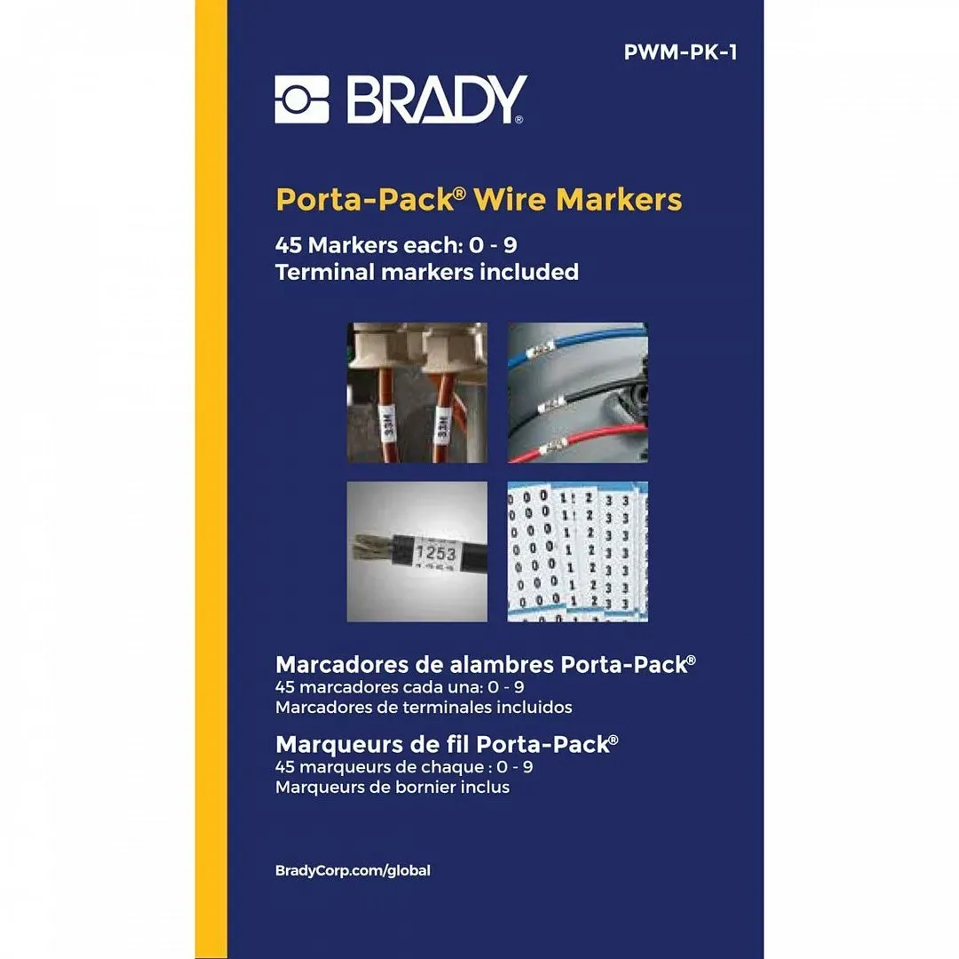 Кабельный маркер BRADY PWM-PK-1